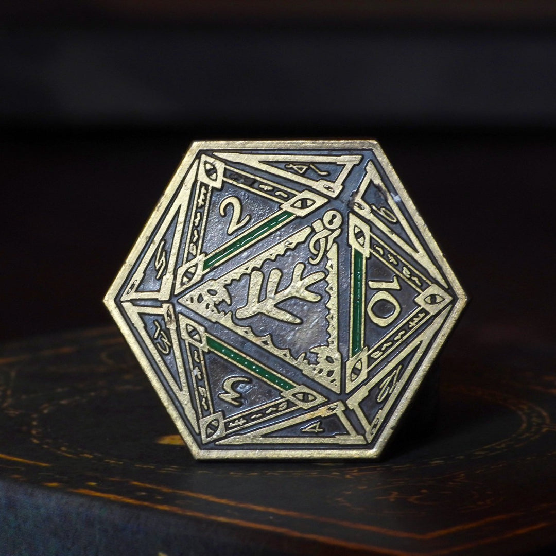 Gold Elder Sign Coin