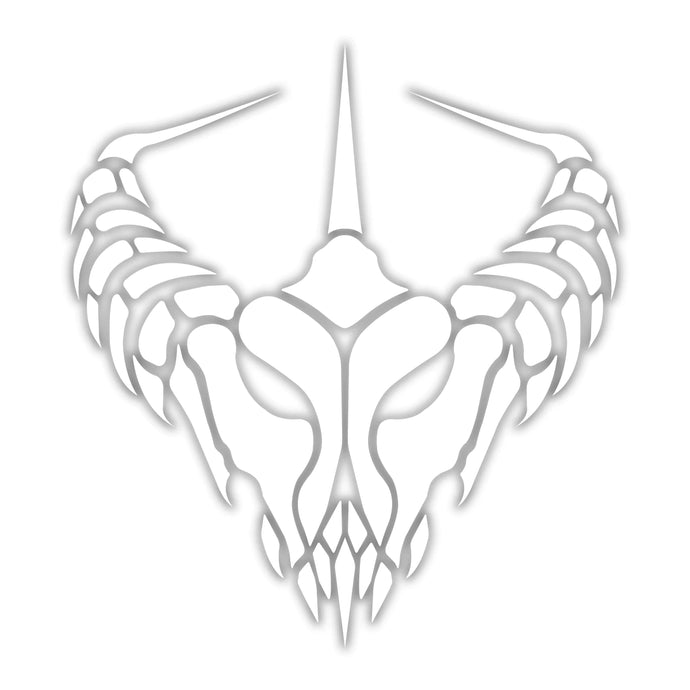 Crown of the Night Mother Sticker - Vinyl Decal White