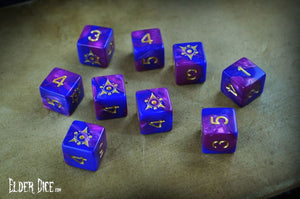The Sigil of the Dreamlands d6 dice set
