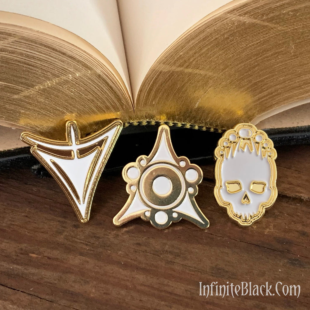 Unspeakable Tomes Complete Collectable Enamel Pin Set