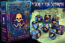 Seal of Yog-Sothoth Dice - Nebula Polyhedral Set