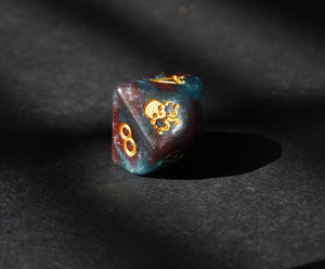 Seal of Yog-Sothoth Dice - Nebula d10 Set